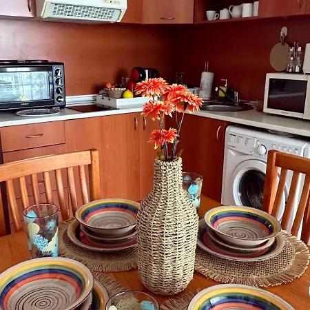 Sea Paradise 2-room Seafront In Sveti Vlas 아파트 부르가스