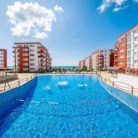 Sea Paradise 2-room Seafront In Sveti Vlas 아파트 부르가스
